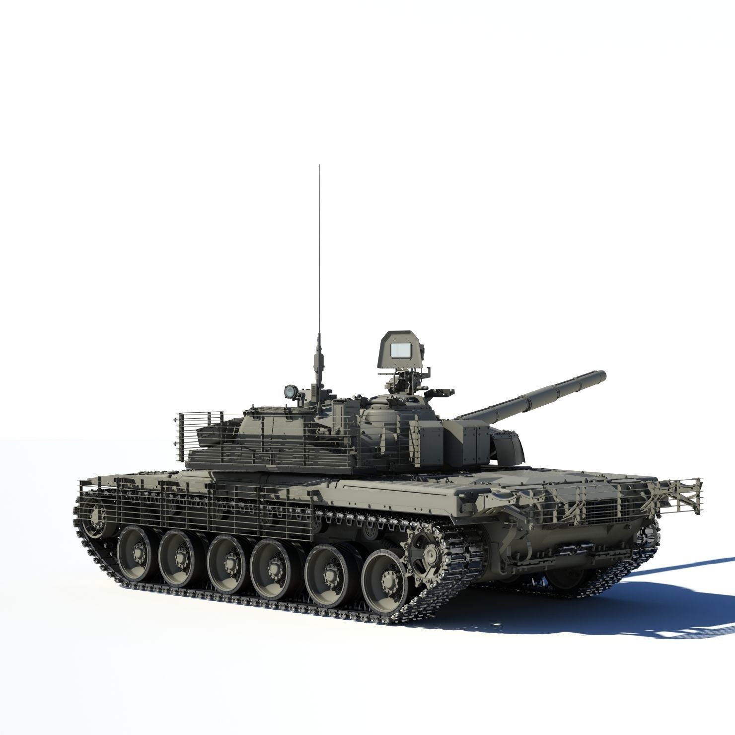 T-80BVM Army Modernization military tank 3D model_18