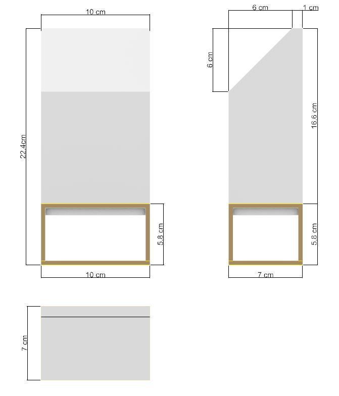 Men Display Module -Jewelry Mannequins 3D  3D model_8