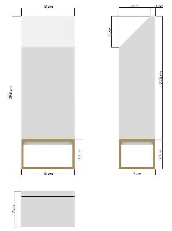 Men Display Module -Jewelry Mannequins 3D  3D model_7