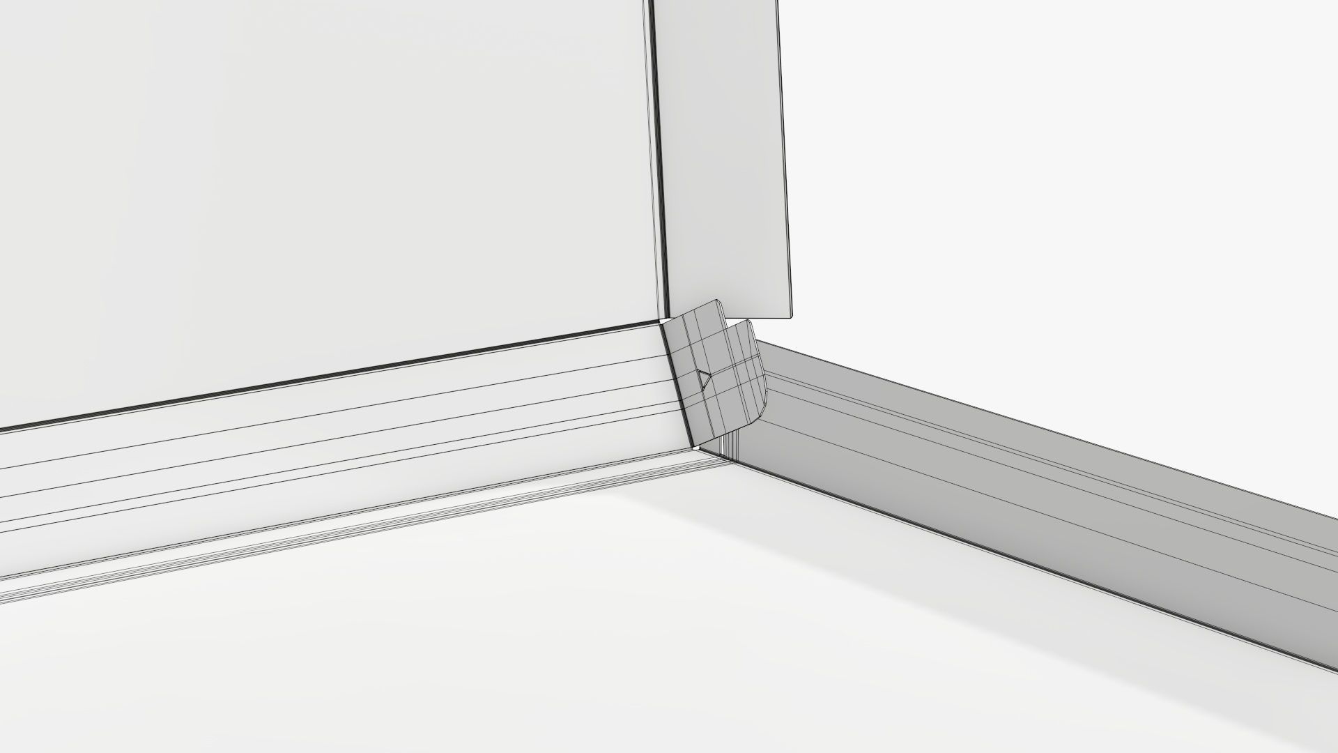 Pizza open cardboard box 02 3D model_9