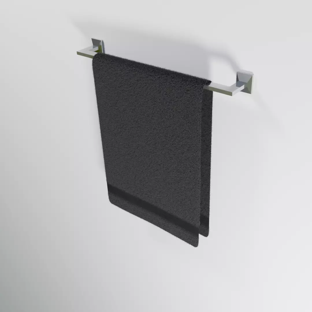 Towel Rack Free 3D model
