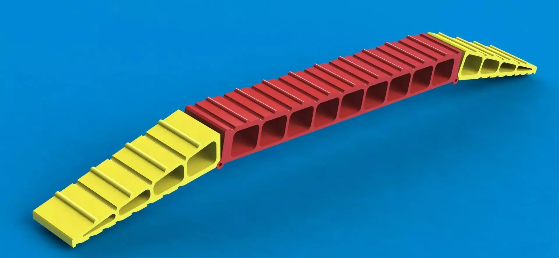Crawler Bridge at scale 1to24 for RC-Crawler-Track 3D print model_0