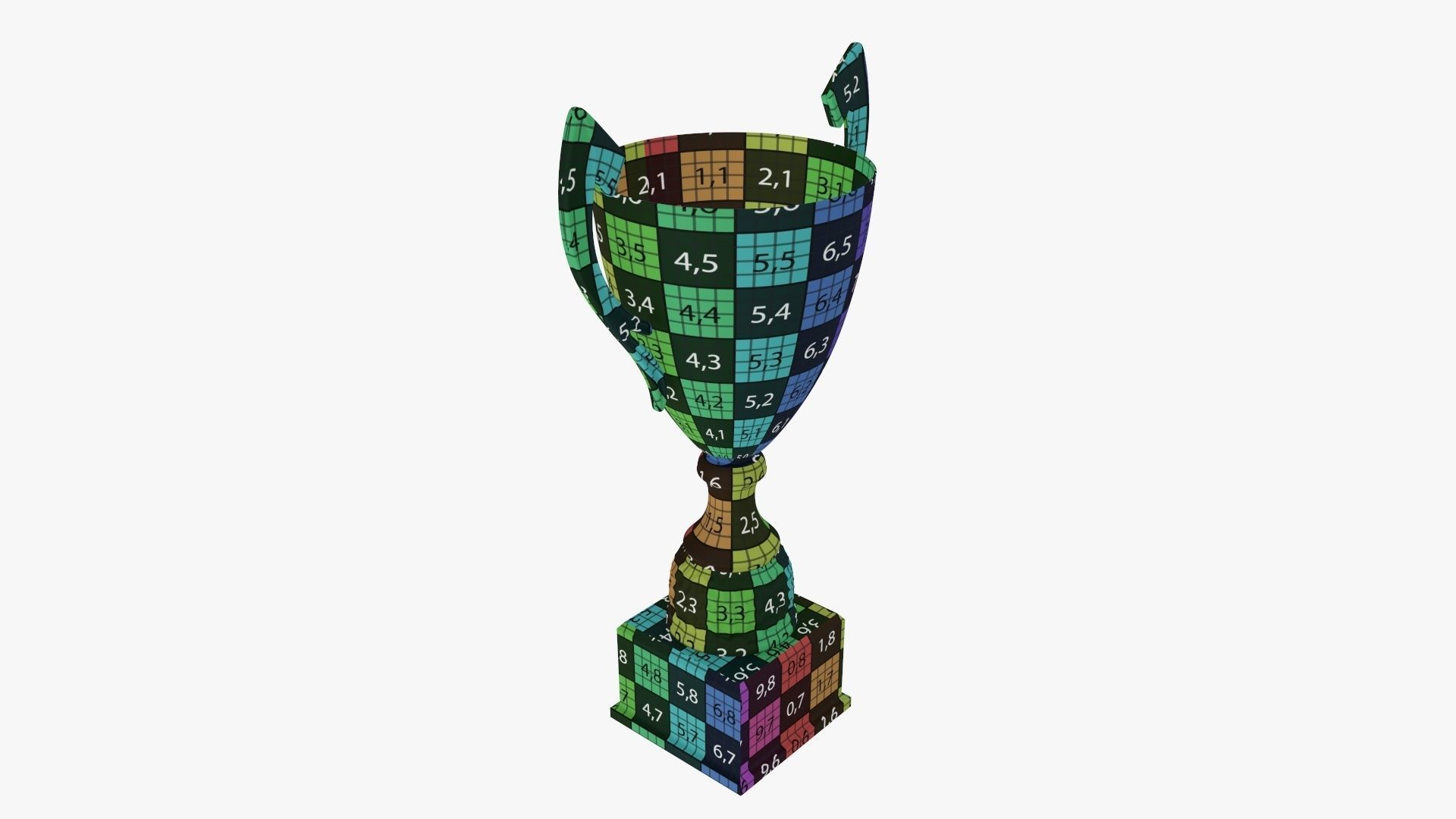Cup trophy 06 3D model_11