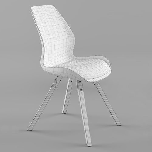 JYSK BOGENSE chair 3D model 6