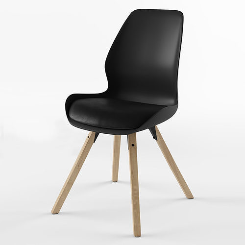 JYSK BOGENSE chair 3D model 4