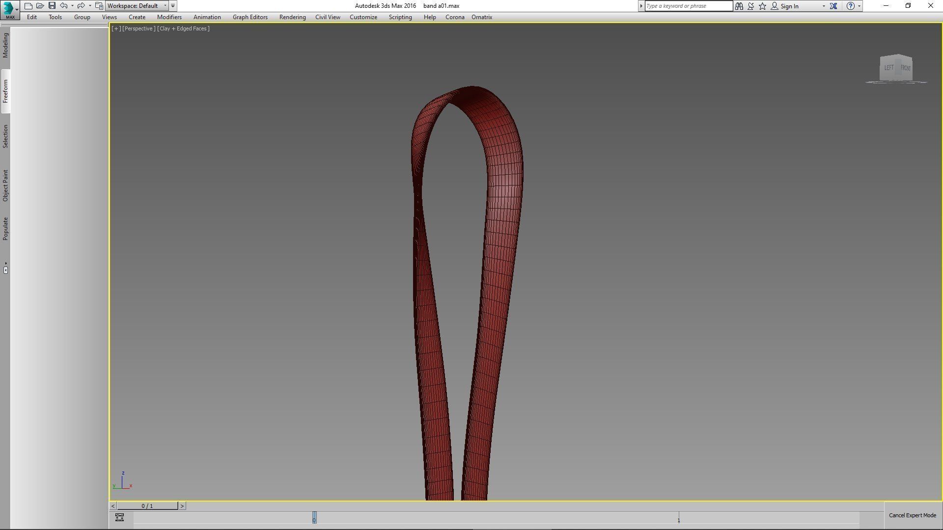mask lanyard 3D model_15