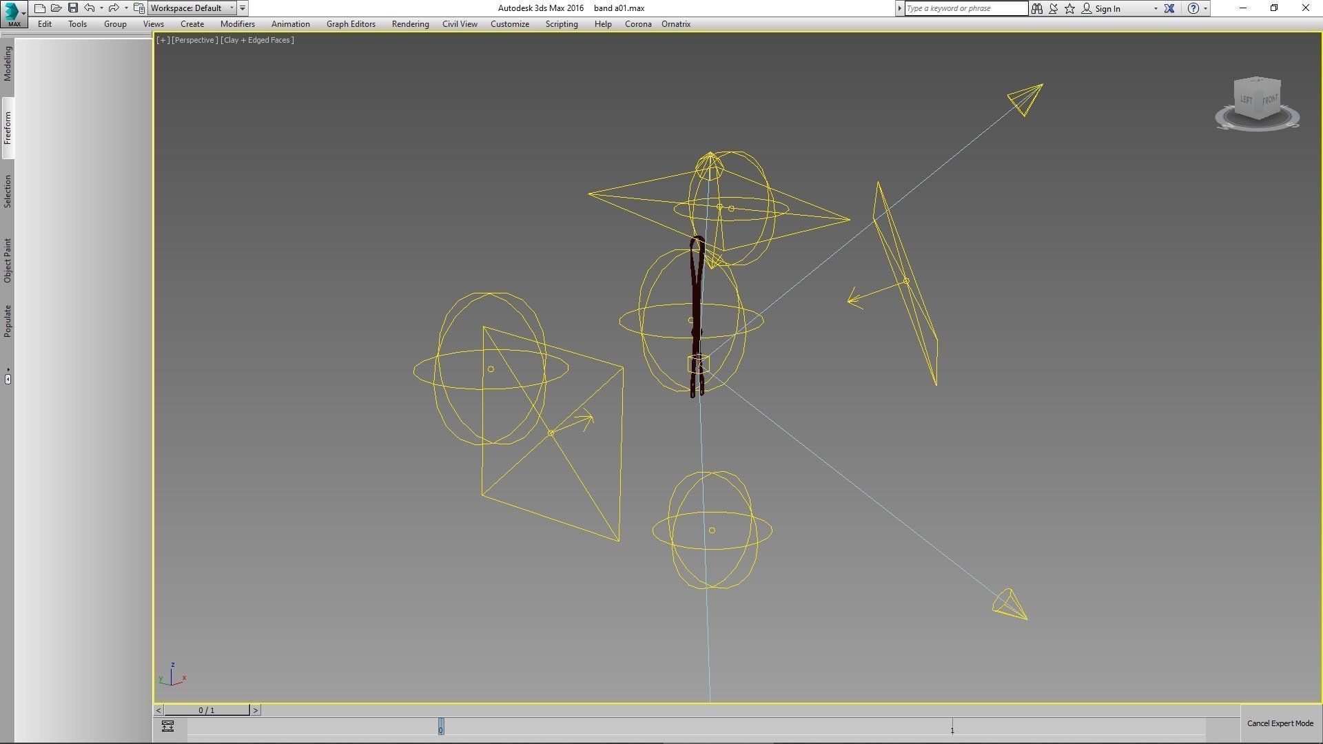 mask lanyard 3D model_16