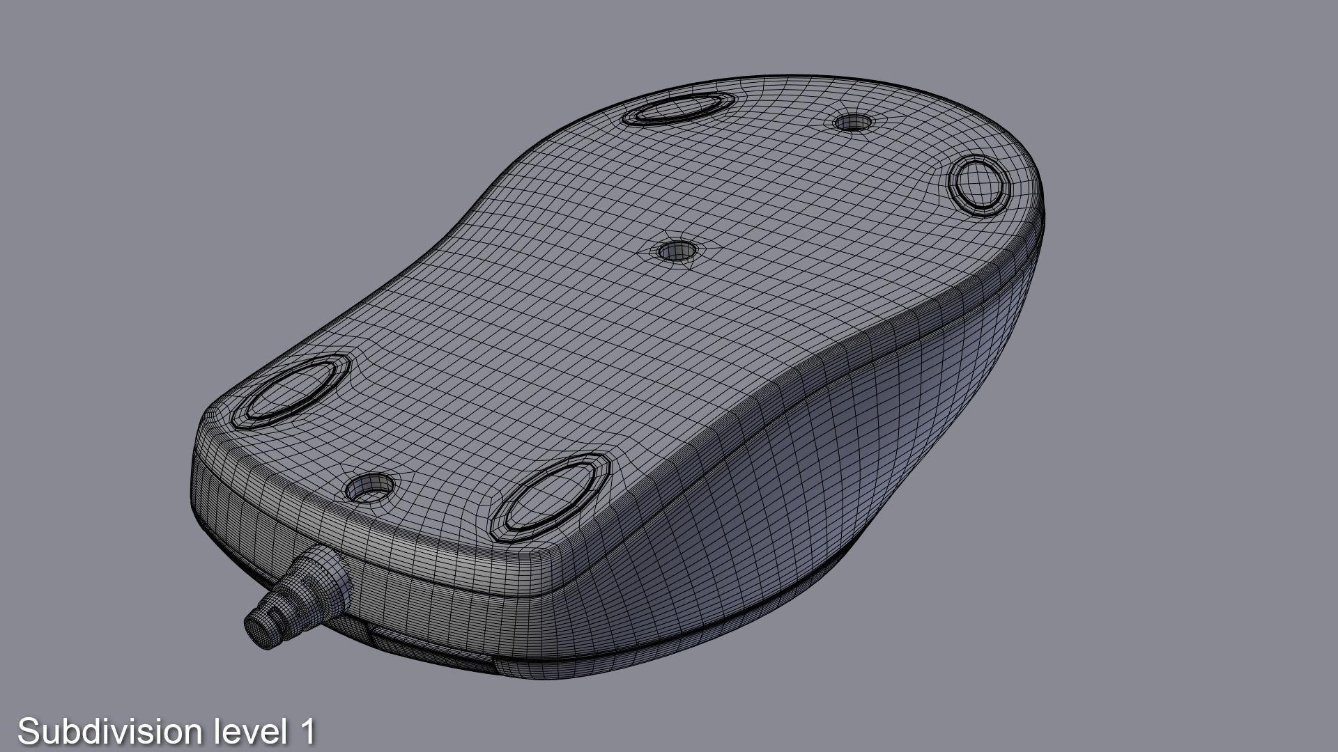 A4Tech X7 Mouse 3D model_12