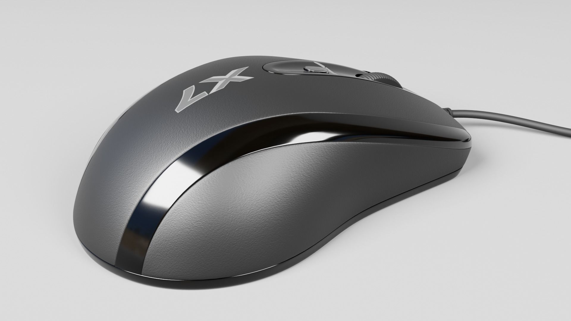 A4Tech X7 Mouse 3D model_4