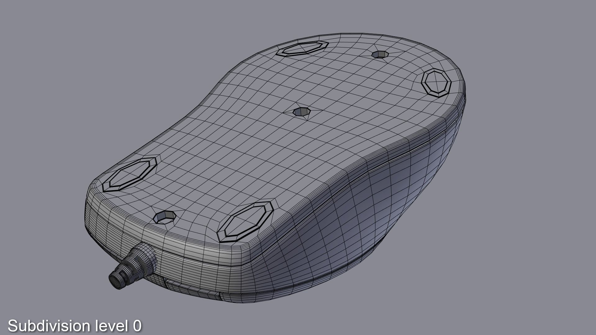 A4Tech X7 Mouse 3D model_11