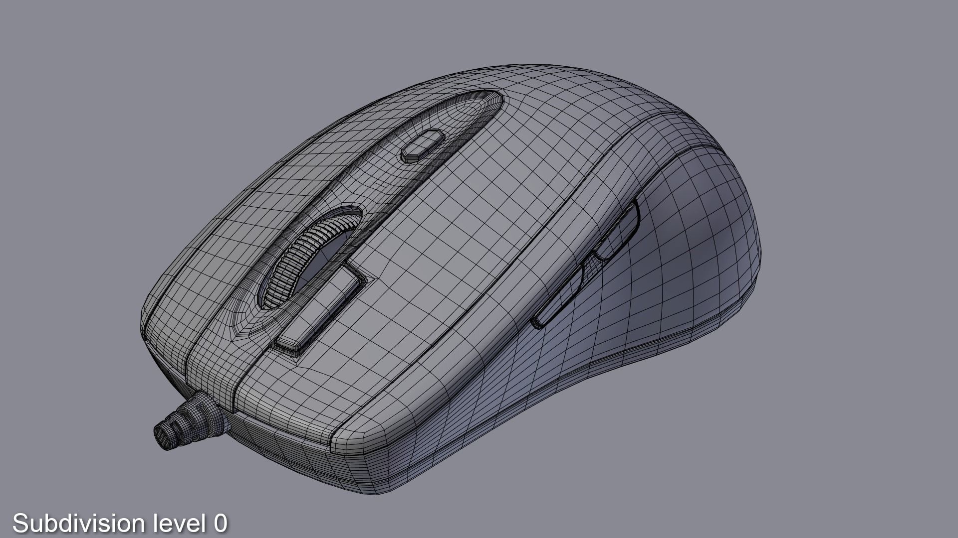 A4Tech X7 Mouse 3D model_9