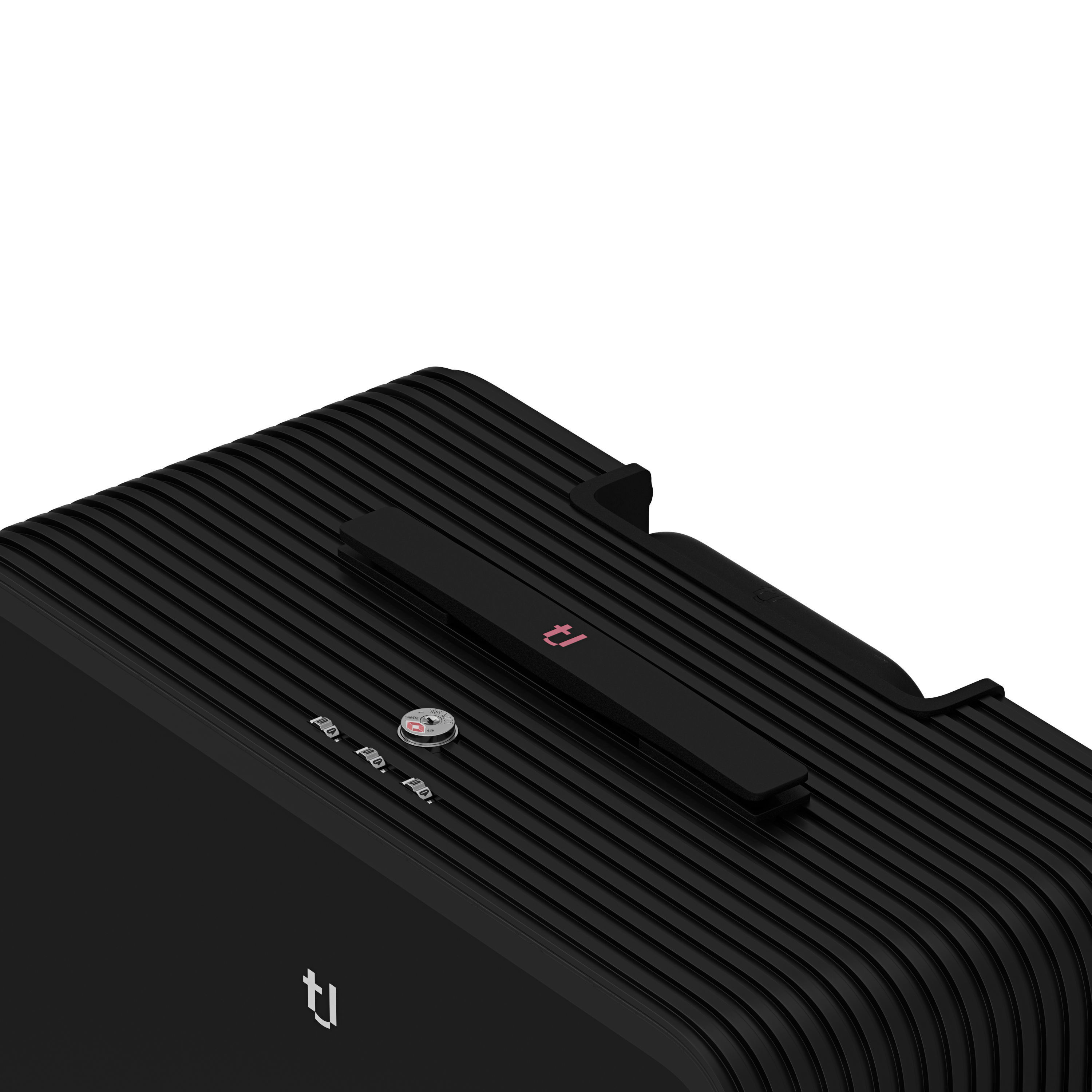 TUPLUS S2 Aluminum Hard Case Carry-On Luggage 3D model_2