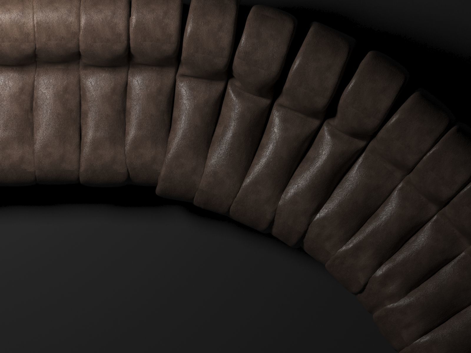 Endless Couch 3D model_4