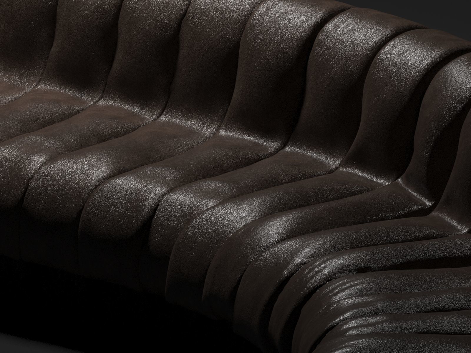 Endless Couch 3D model_5