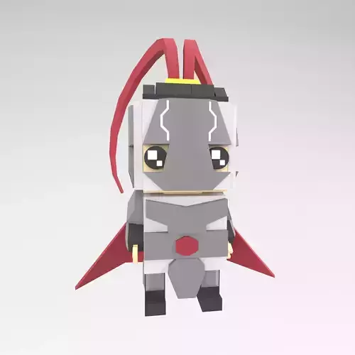 Brick HeadZ 0015 Lu Bu