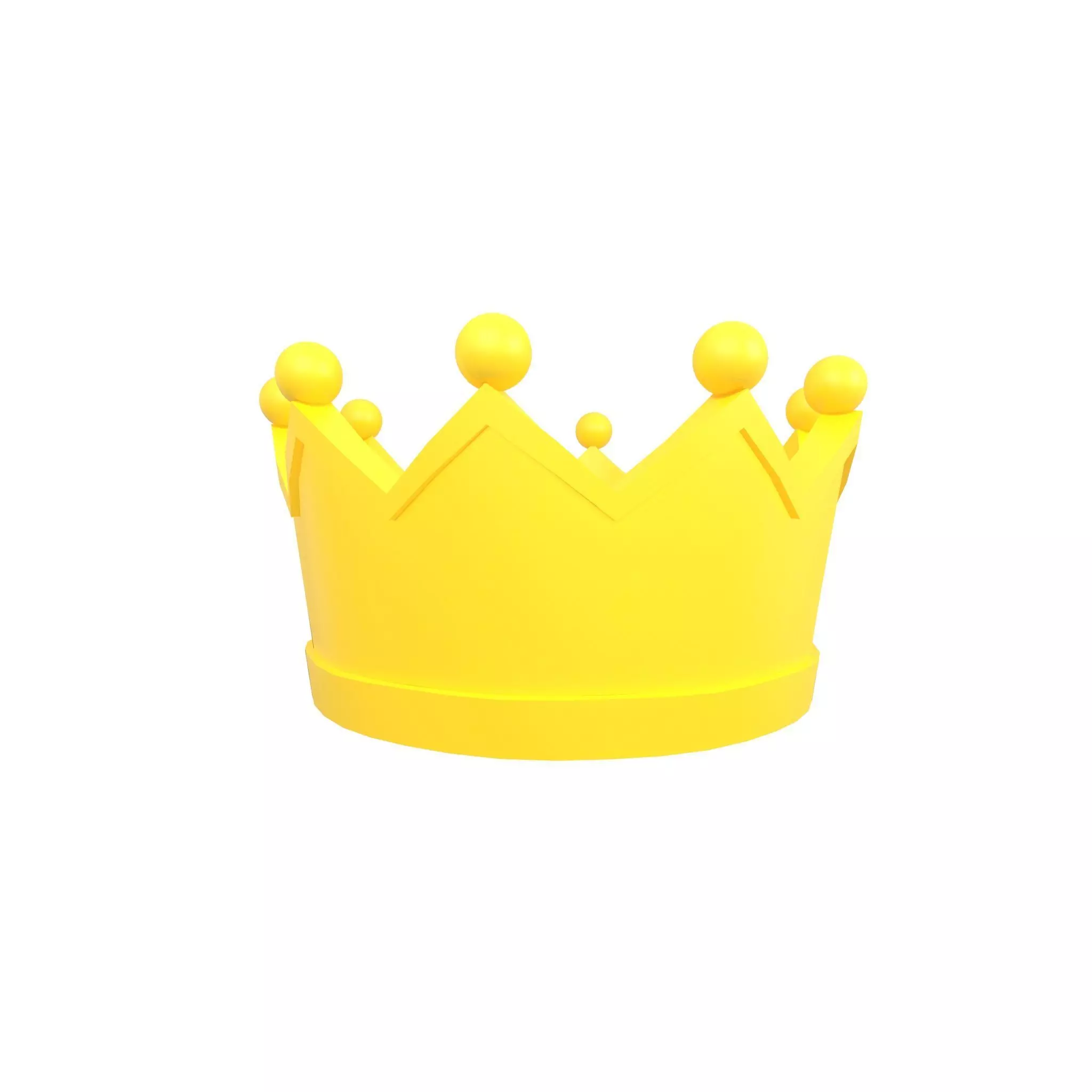 Crown v2 001 Low-poly 3D model_0