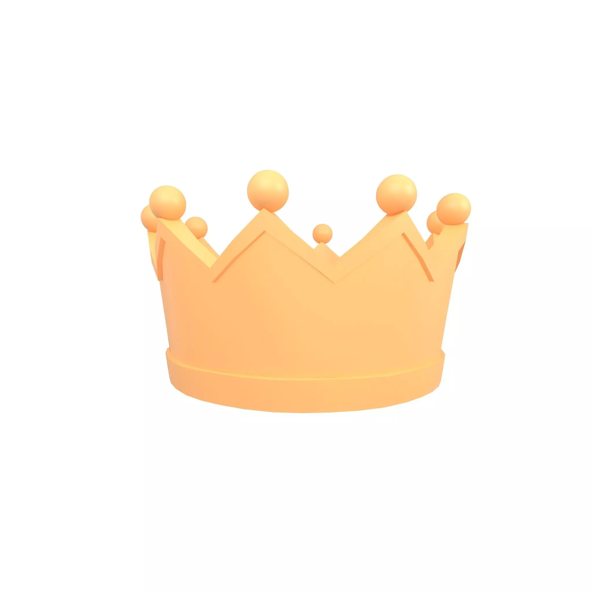 Crown v2 003 Low-poly 3D model