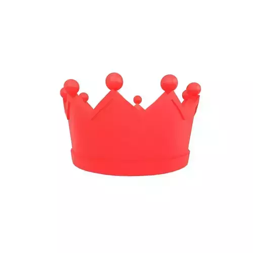 Crown v2 004 Low-poly 3D model