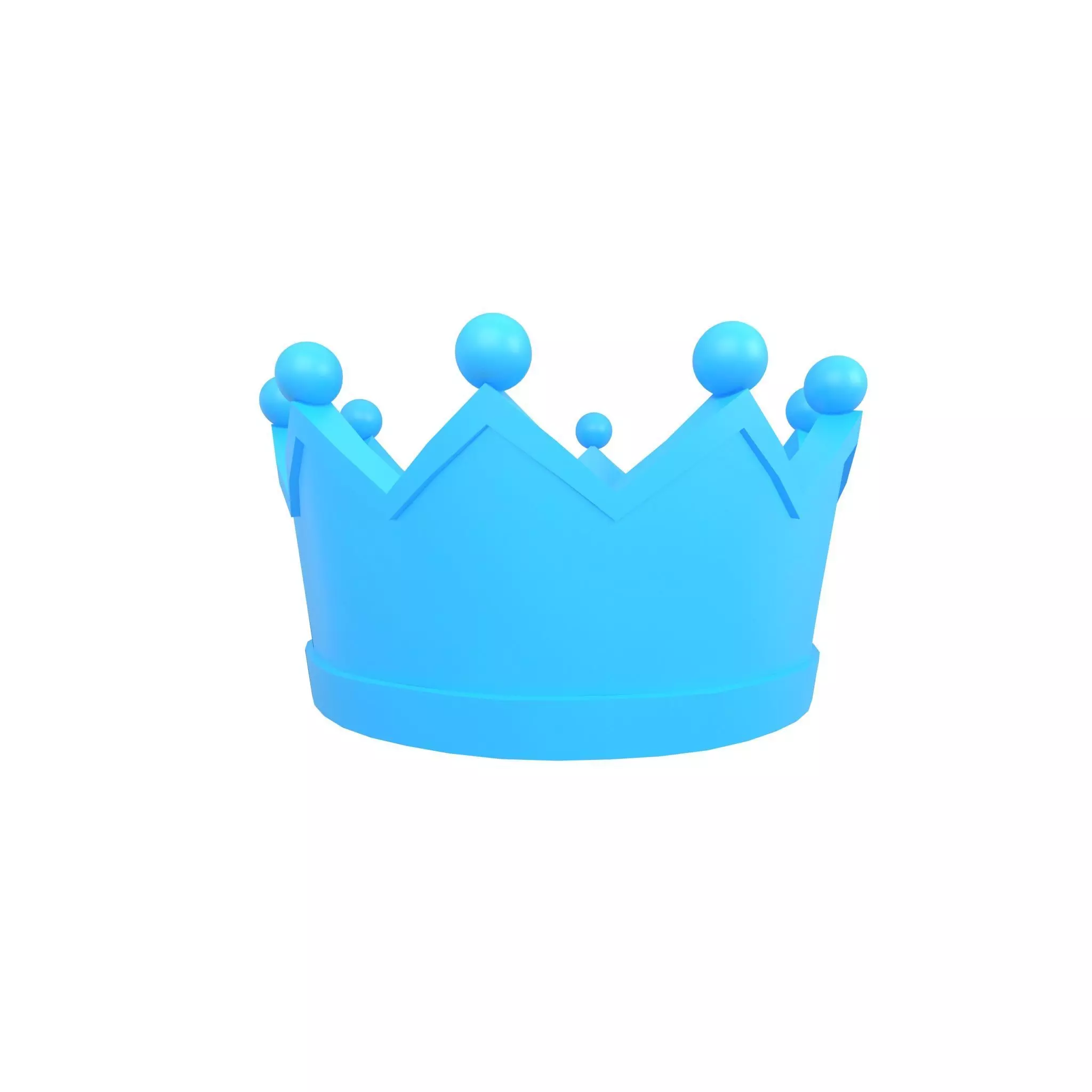 Crown v2 005 Low-poly 3D model