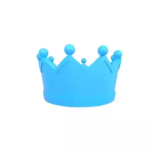 Crown v2 005 Low-poly 3D model