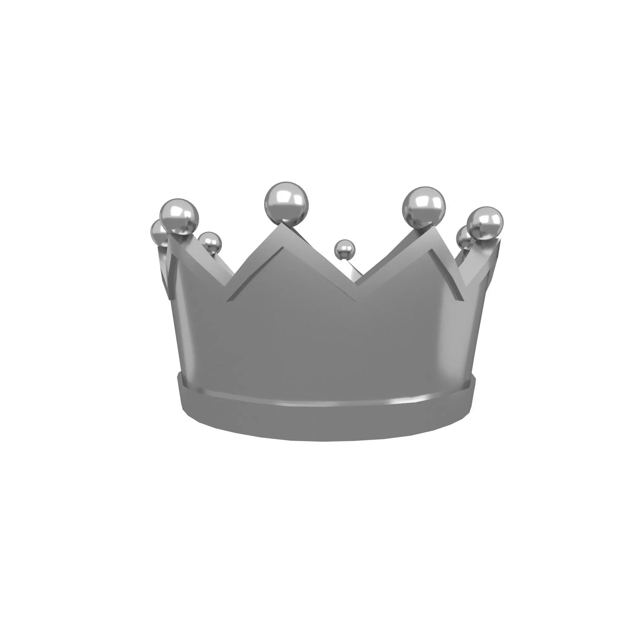 Crown v2 008 Low-poly 3D model