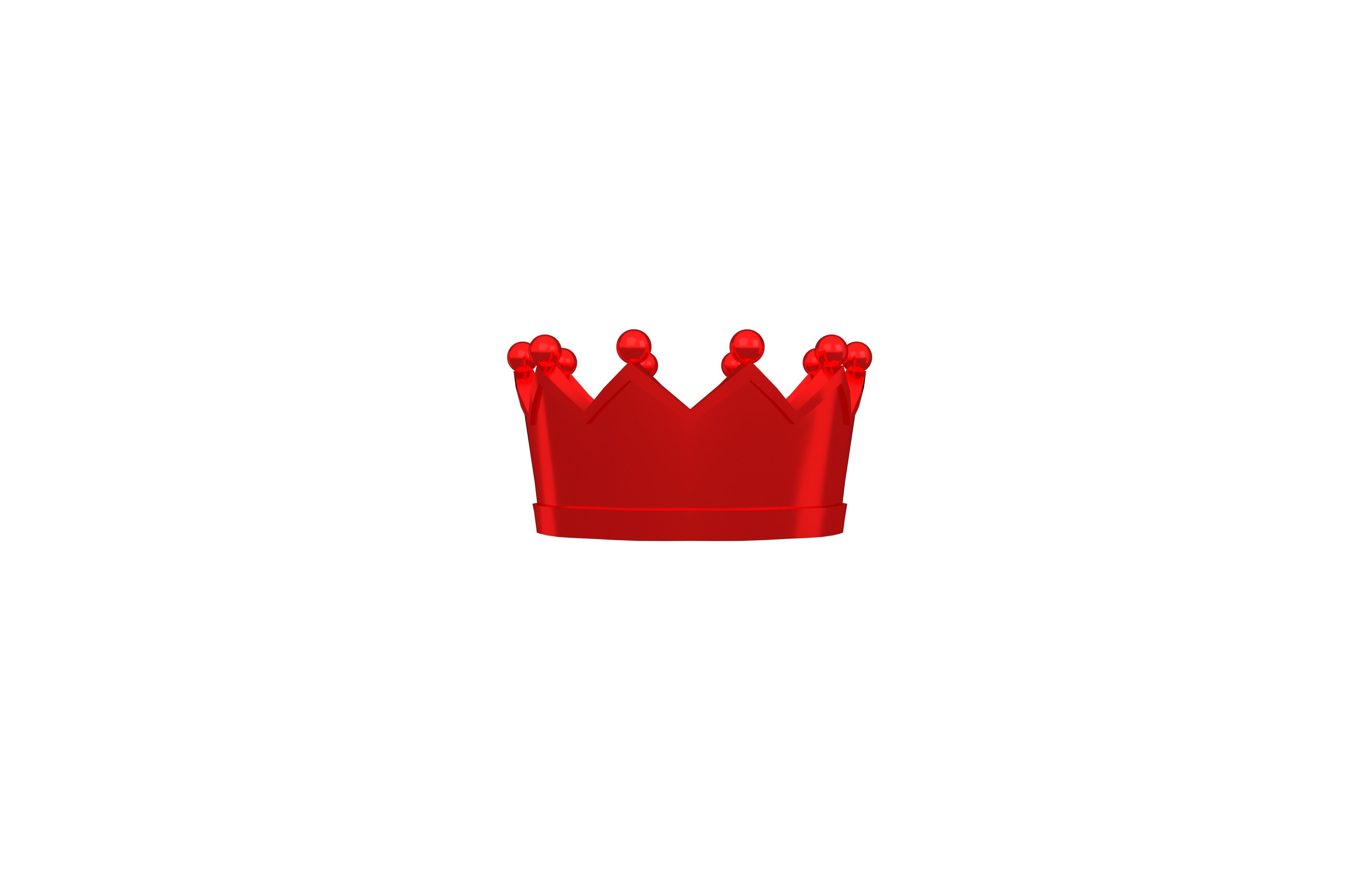 Crown v2 009 Low-poly 3D model_1