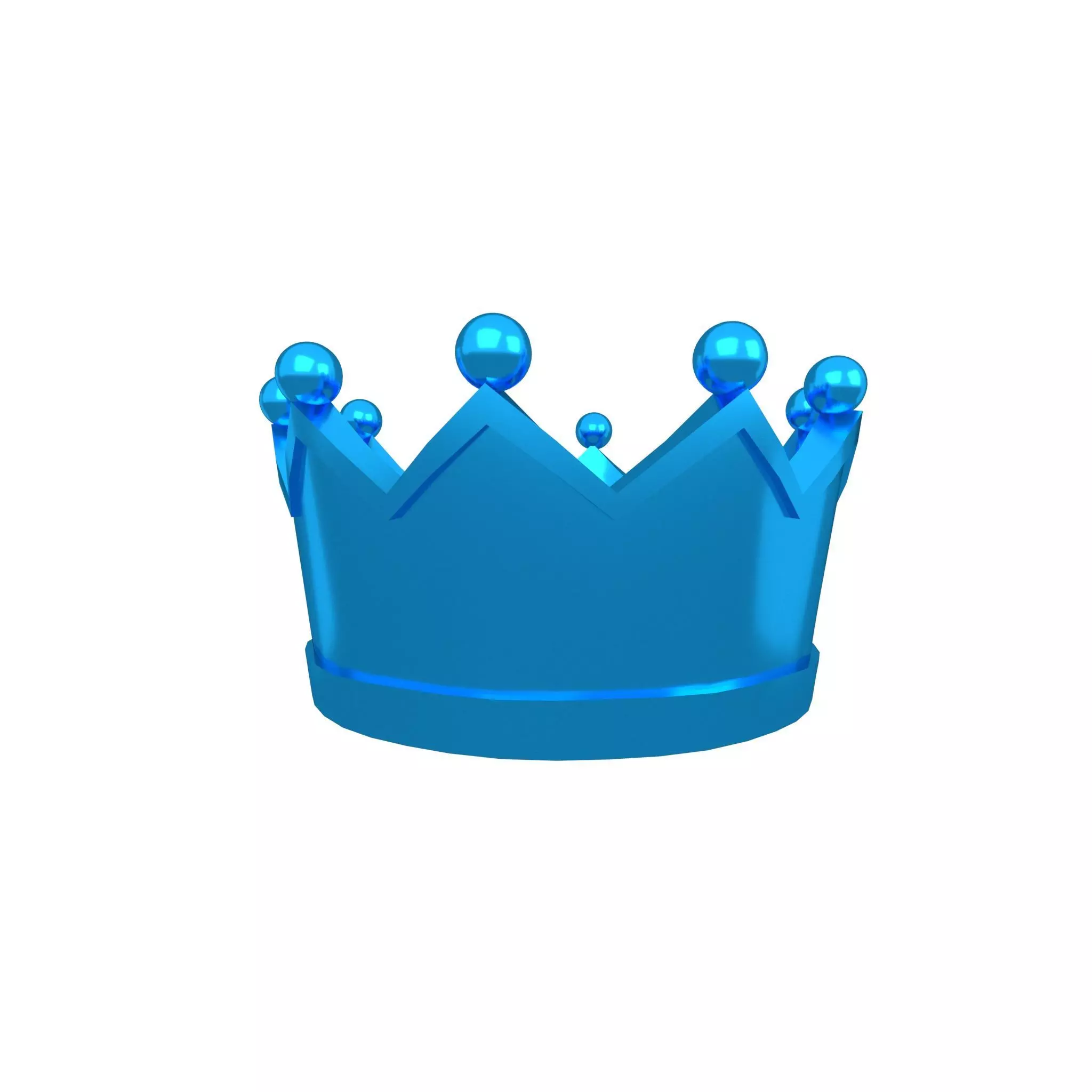 Crown v2 010 Low-poly 3D model_0