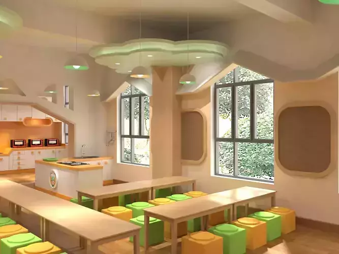 Kindergarten classroom