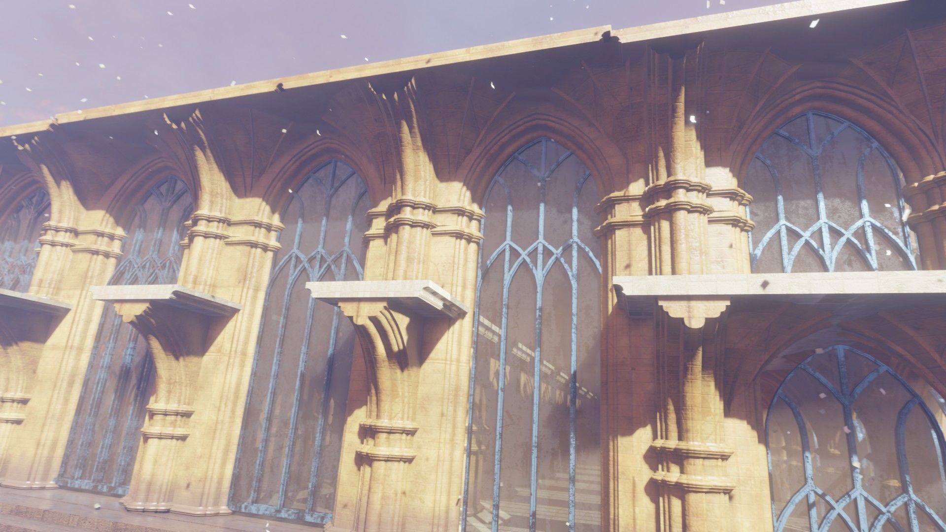 3d architecture classic building 3D model_1