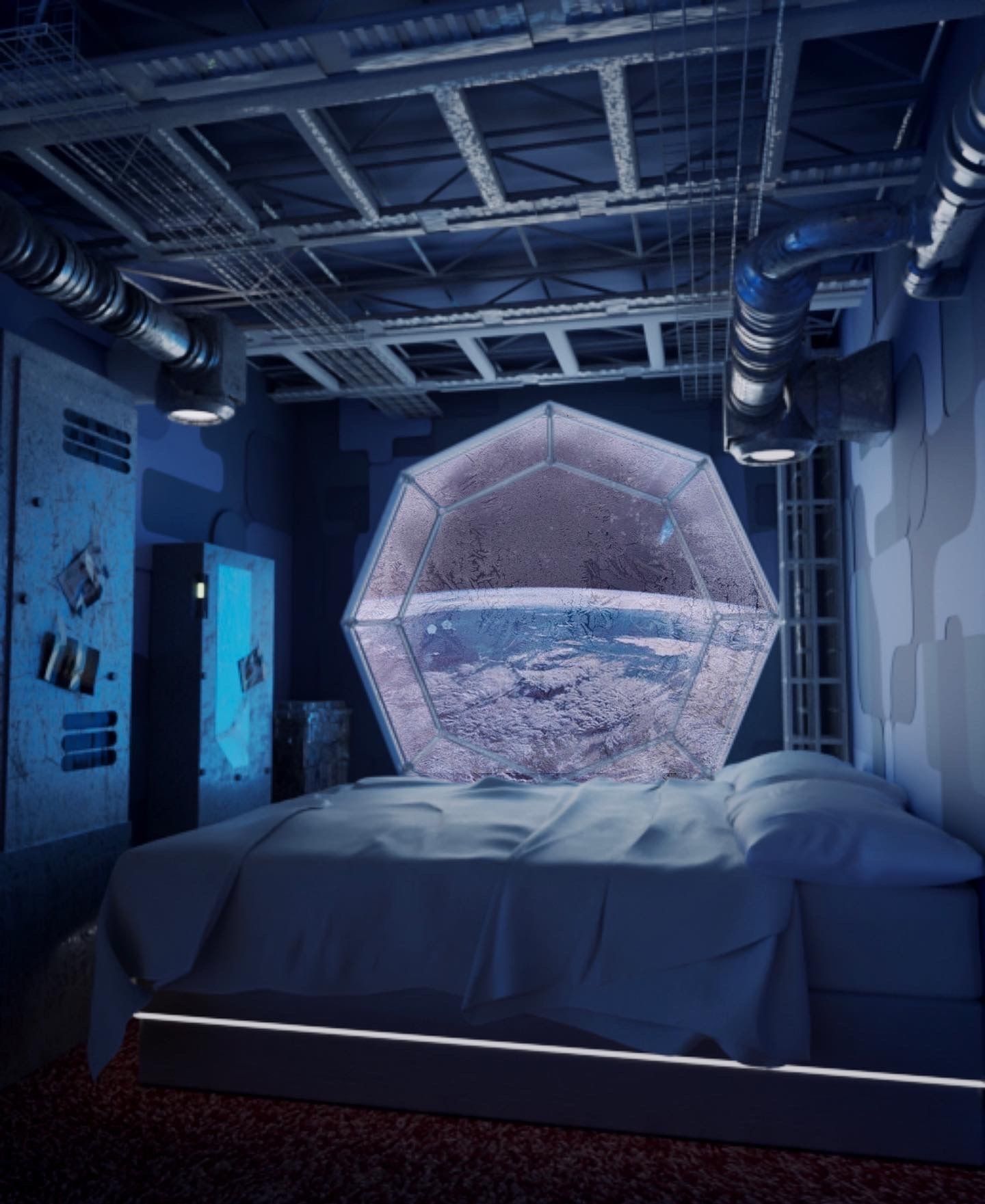 Space Tourism Station 3D model_6