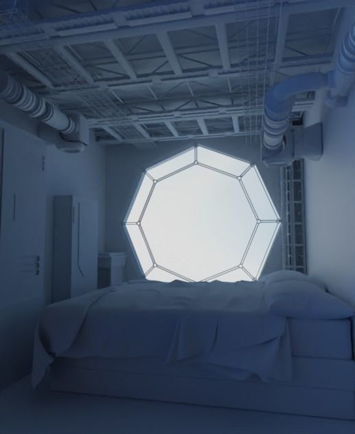 Space Tourism Station 3D model_7