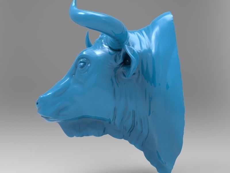  Bull Print 3d model 1 3D print model_4