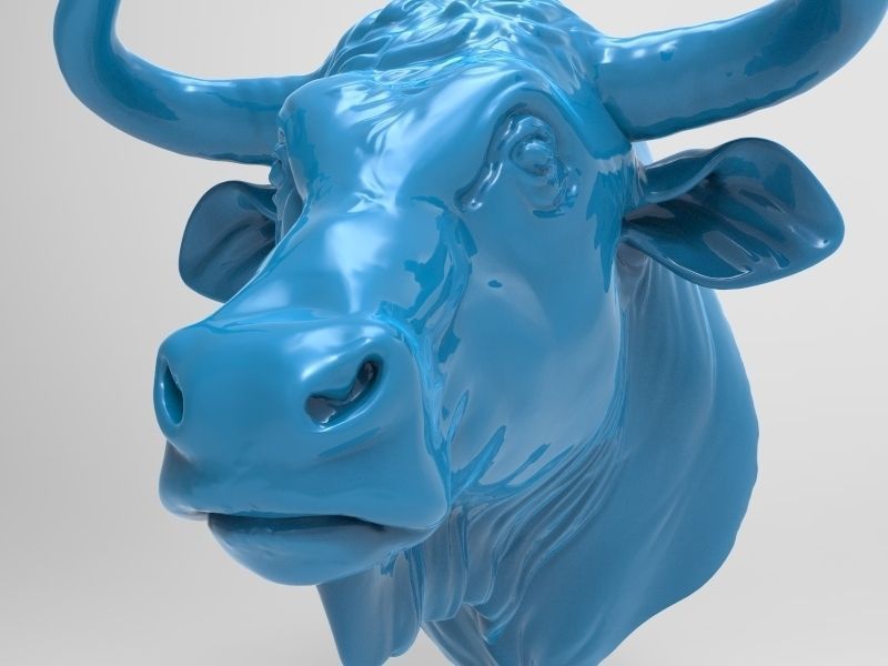  Bull Print 3d model 1 3D print model_9