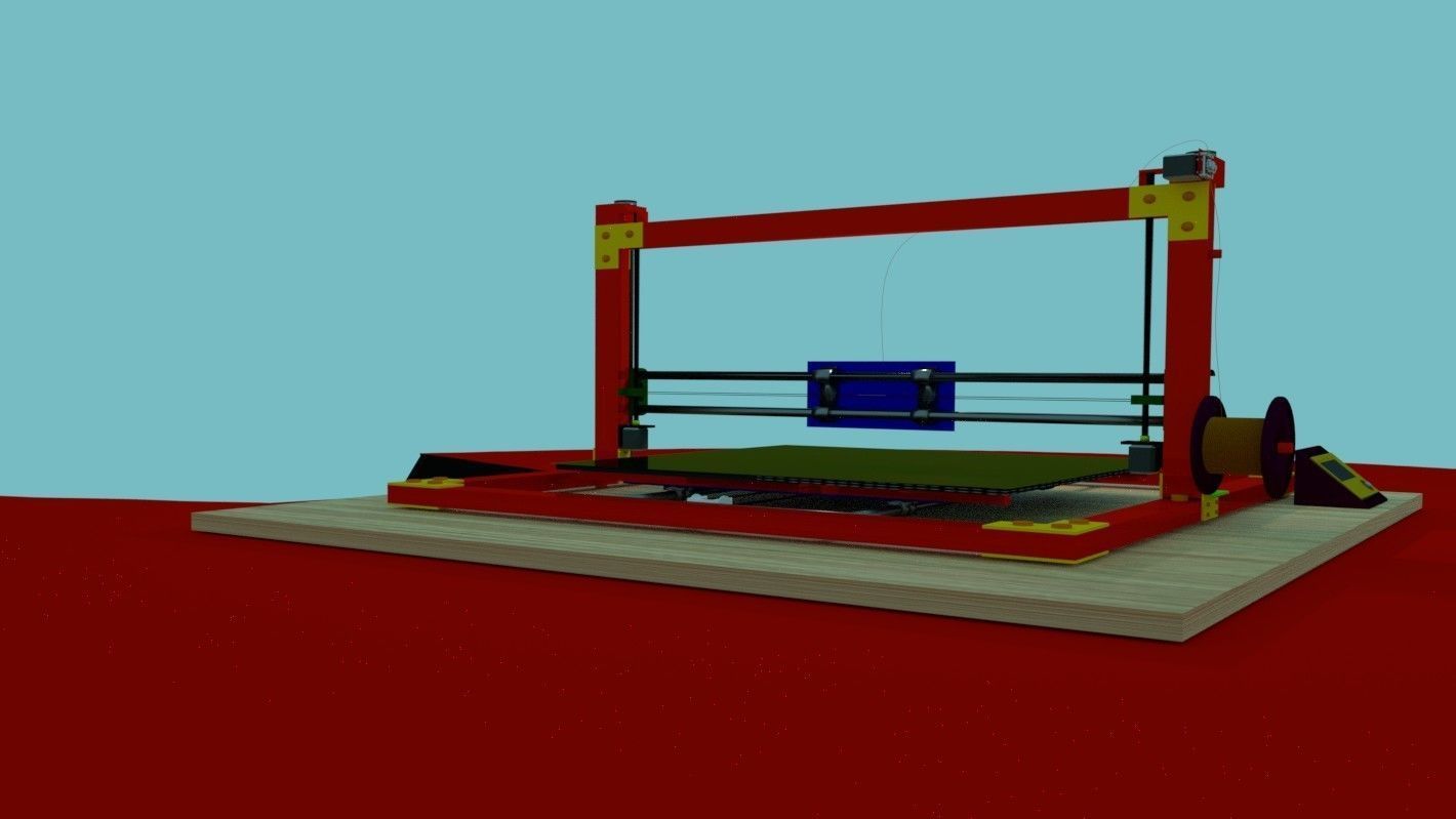 3d printer by haydon 3D model_1