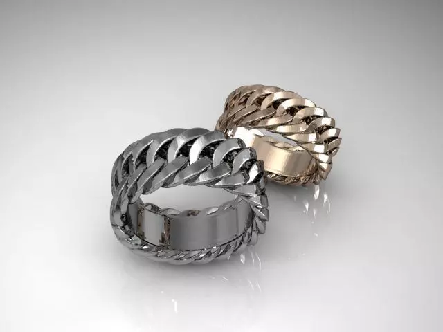 Chain ring Asian 3D print model