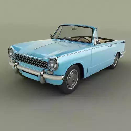 Triumph Herald 13 60 Convertible 3D model