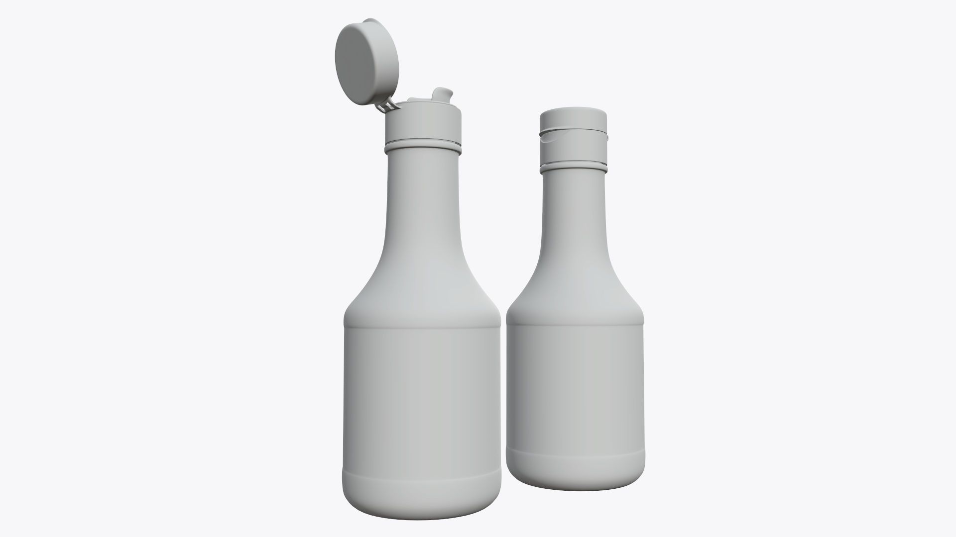 Soy sauce in a bottle 05 3D model_5