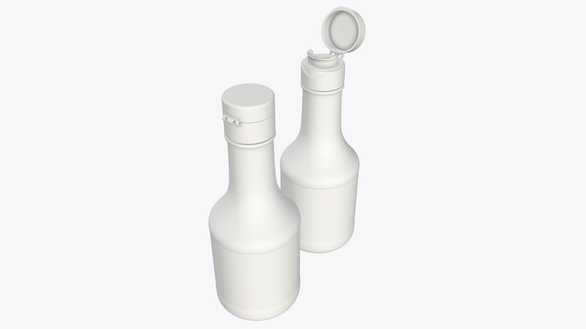 Soy sauce in a bottle 05 3D model_4