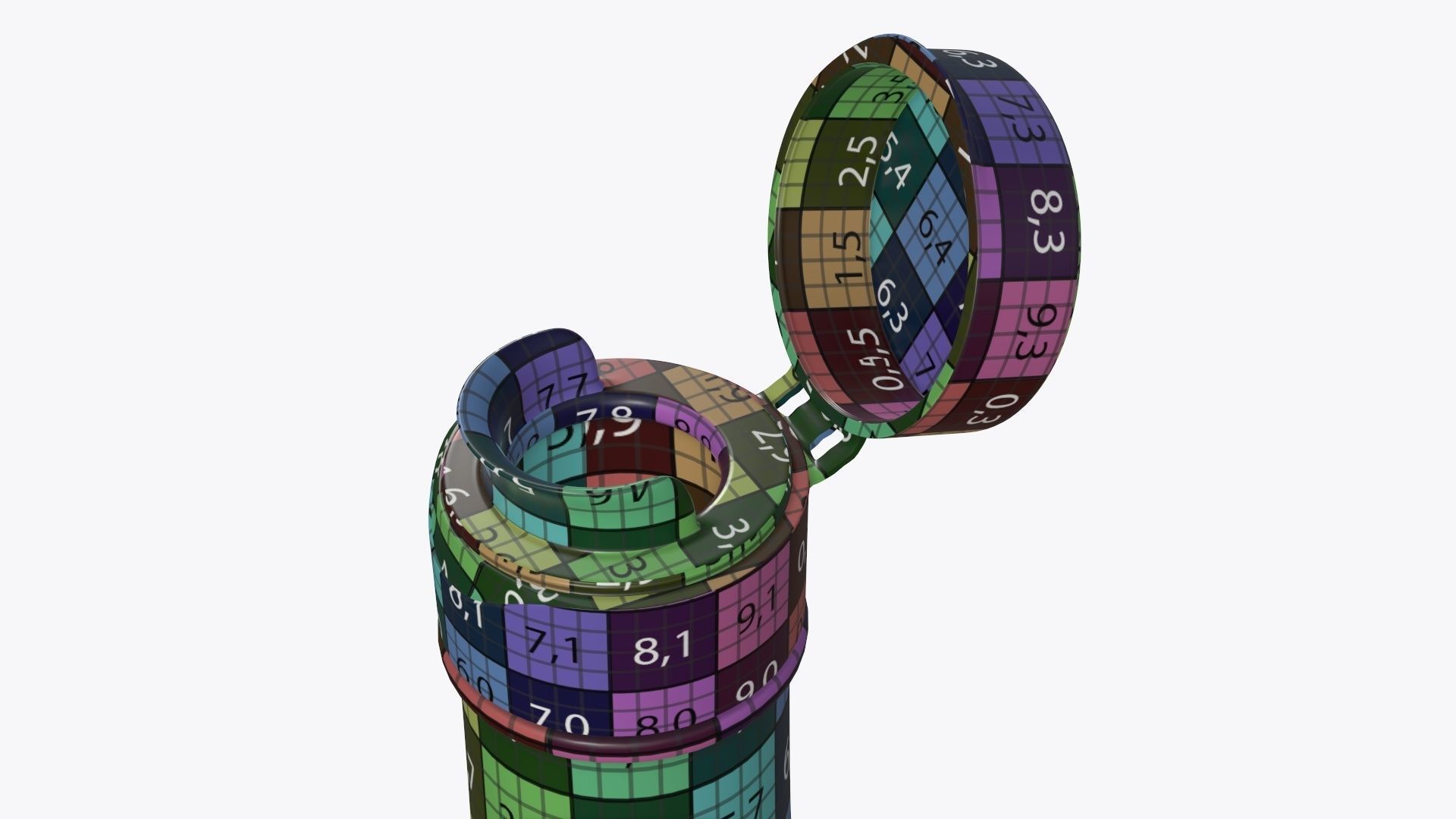 Soy sauce in a bottle 05 3D model_14