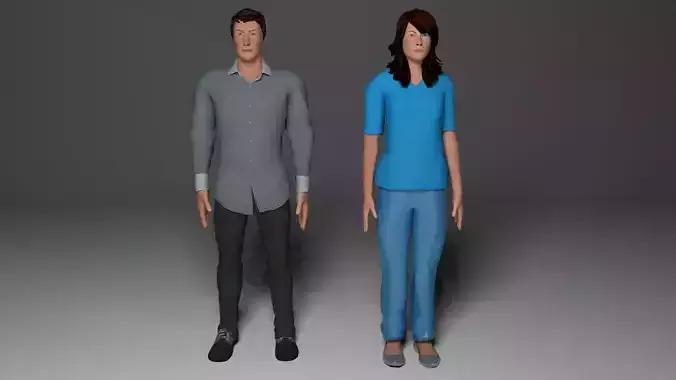 Male Female Character