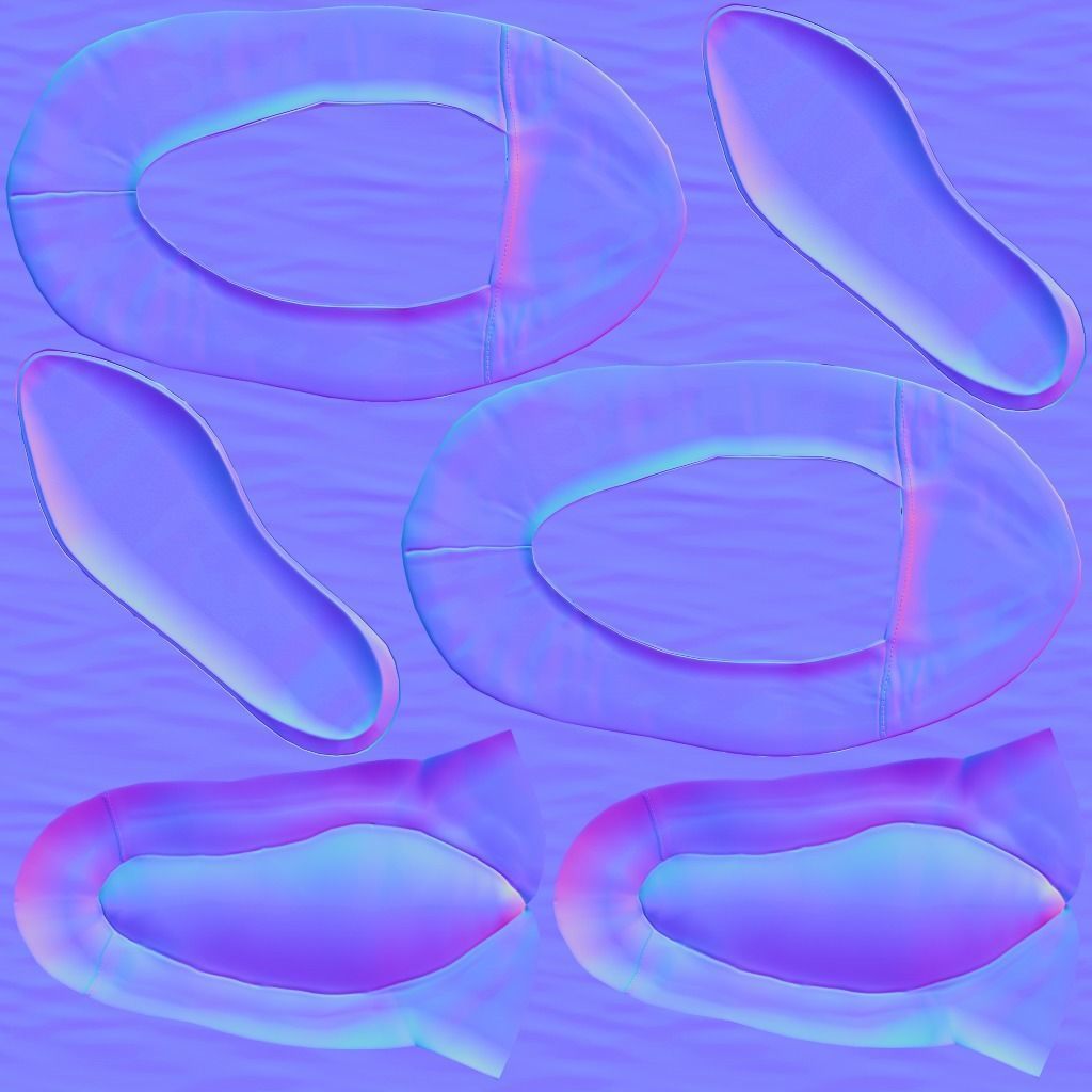 Male Female Character Low-poly 3D model_21