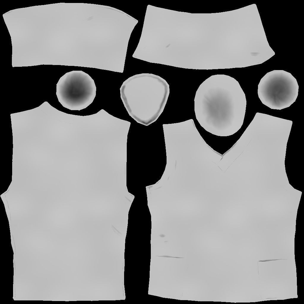 Male Female Character Low-poly 3D model_22