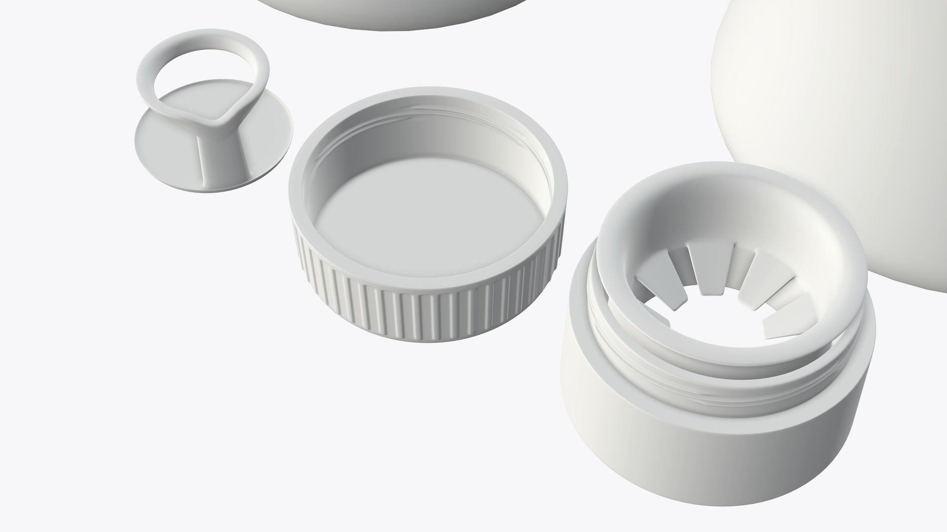 Soy sauce in a bottle 07 3D model_6