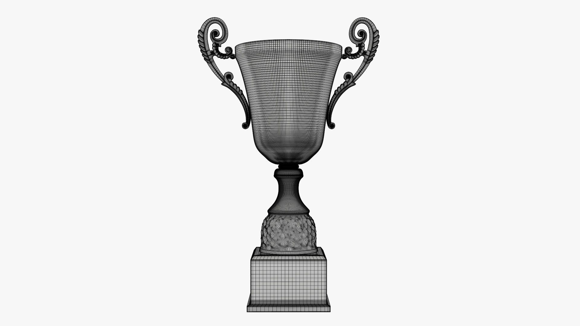 Cup trophy 07 v2 3D model_5