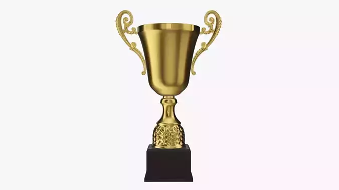 Cup trophy 07 v2 3D model