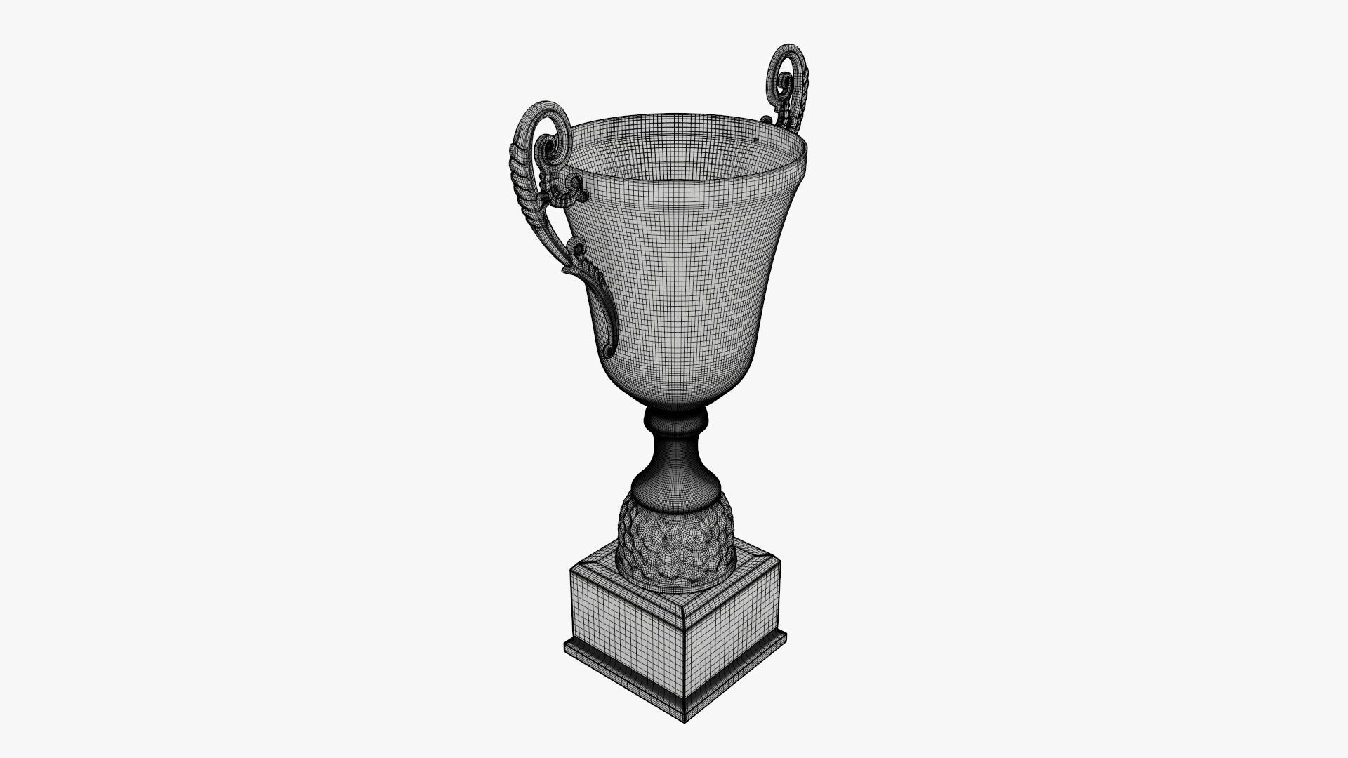 Cup trophy 07 v2 3D model_6