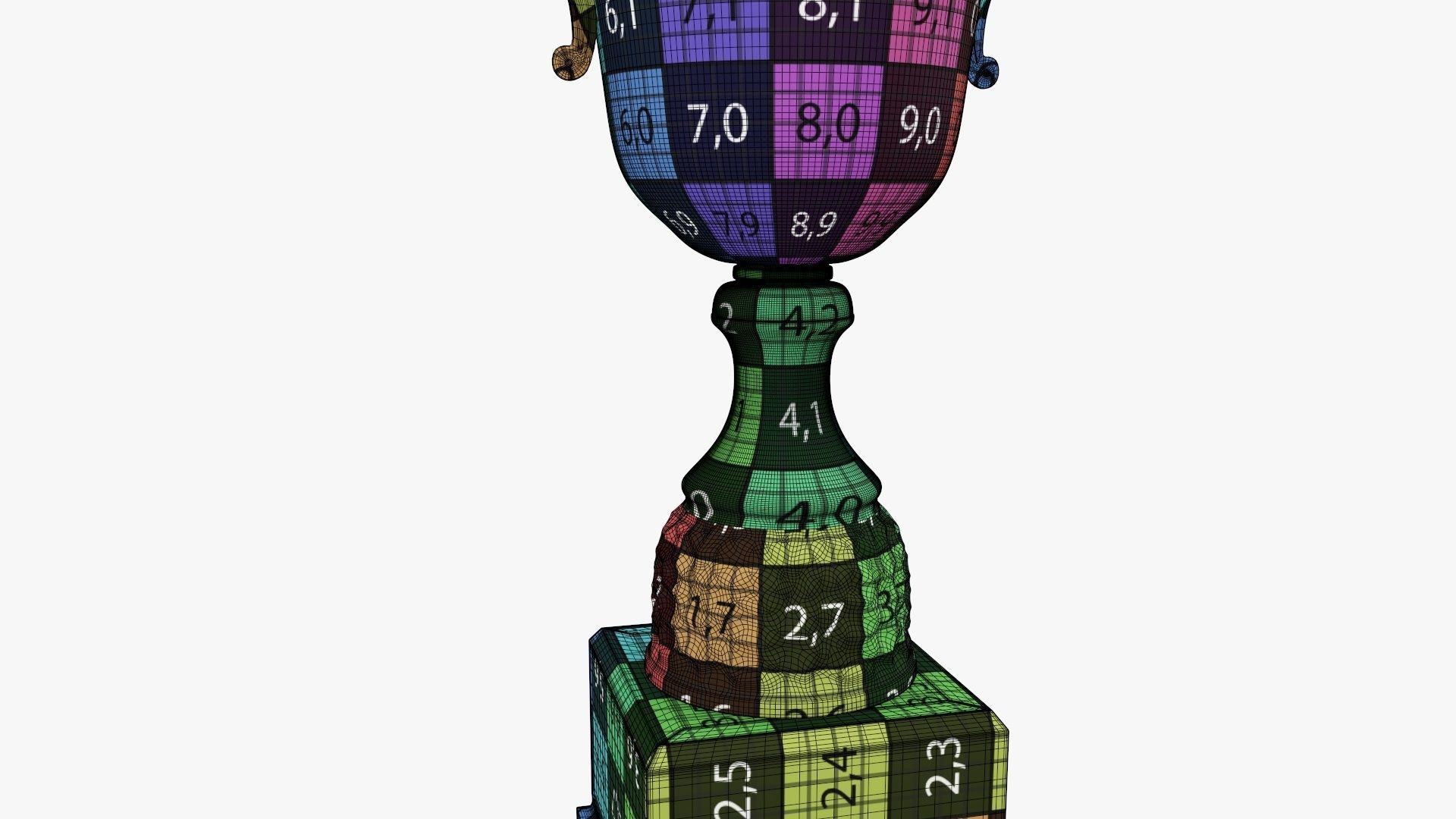 Cup trophy 07 v2 3D model_13