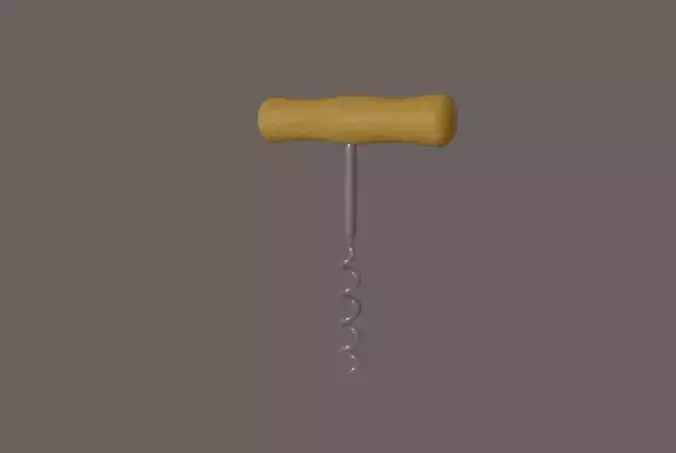 Corkscrew 3D model