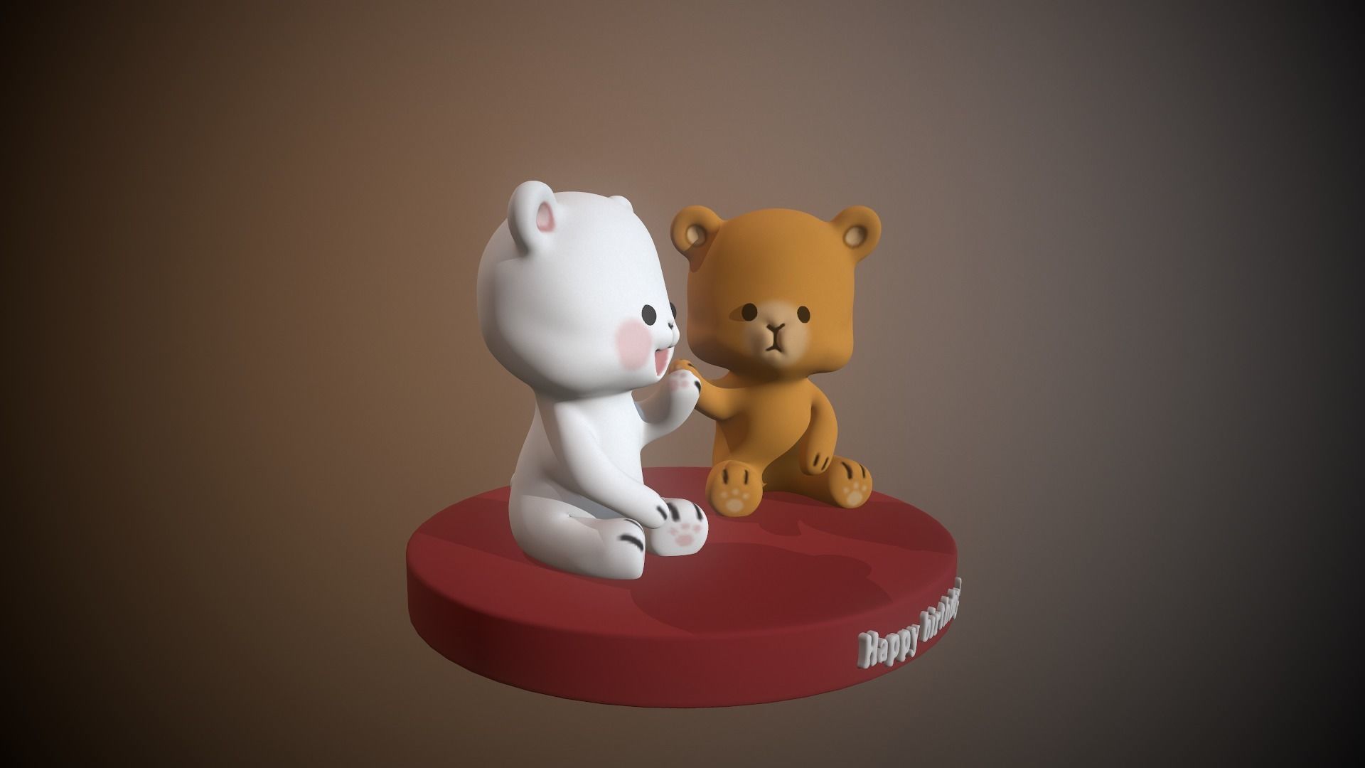 Milk and Mocha 3D print model_3