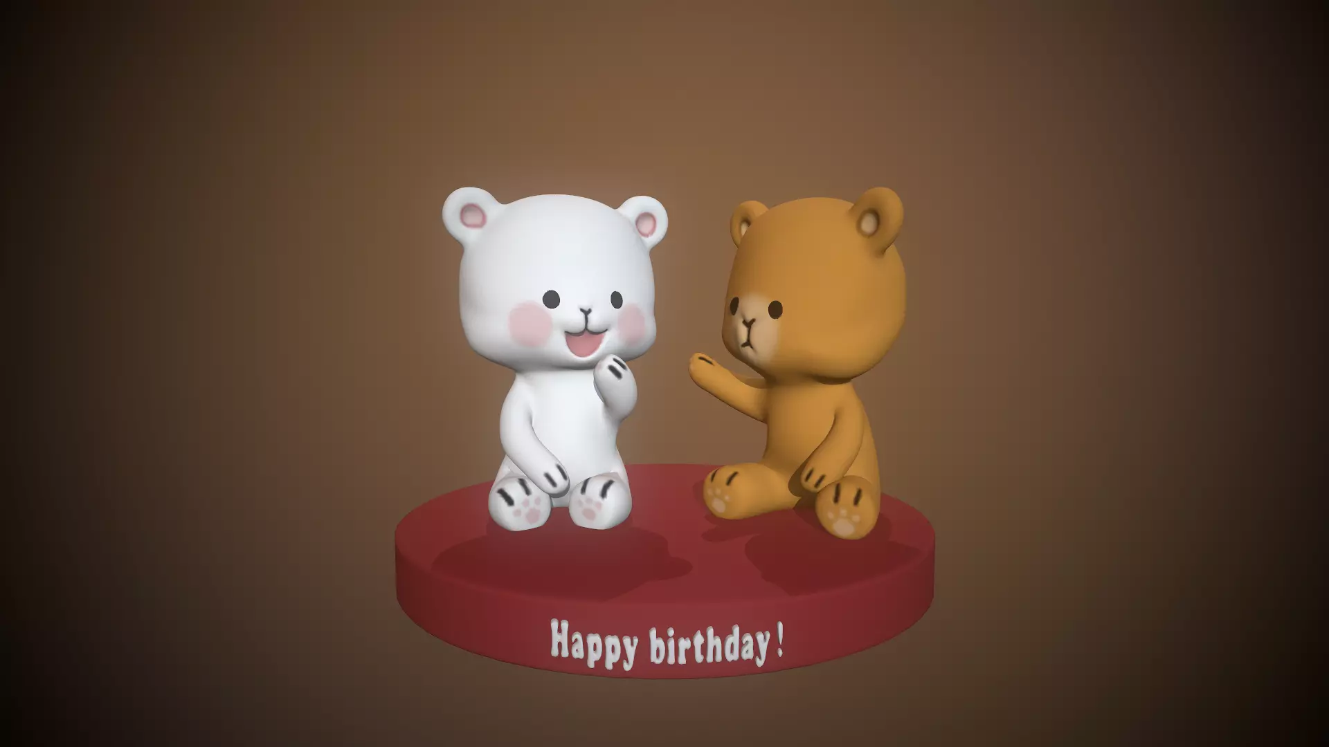 Milk and Mocha 3D print model_0